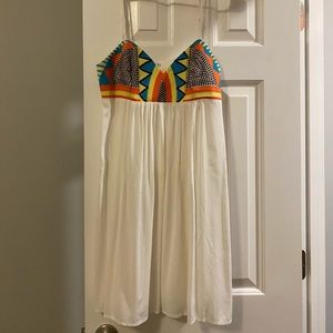 Aztec tank top dress
